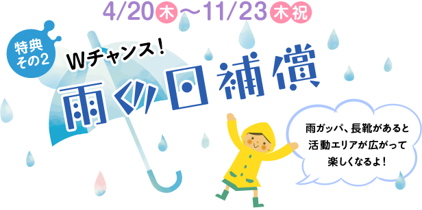 特典その2 Wチャンス!